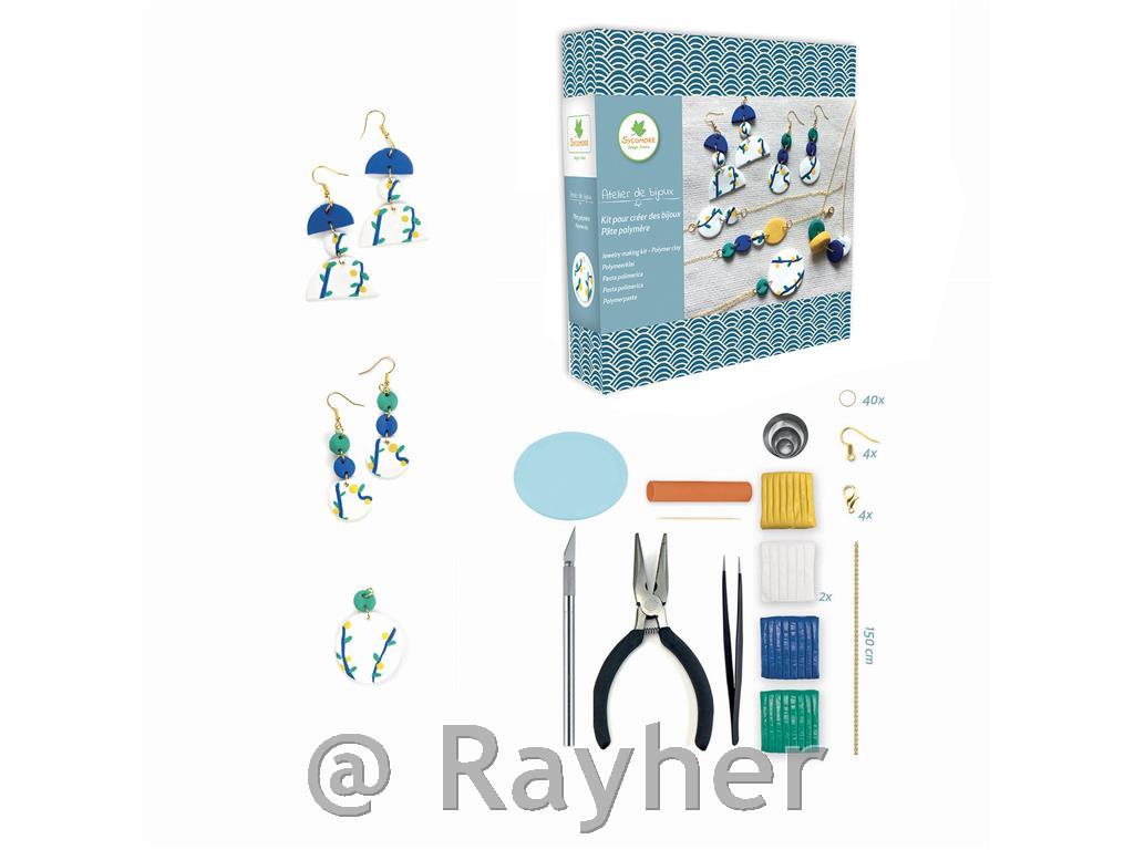 Set creativo Atelier de bijoux, Gioielliin pasta polimerica