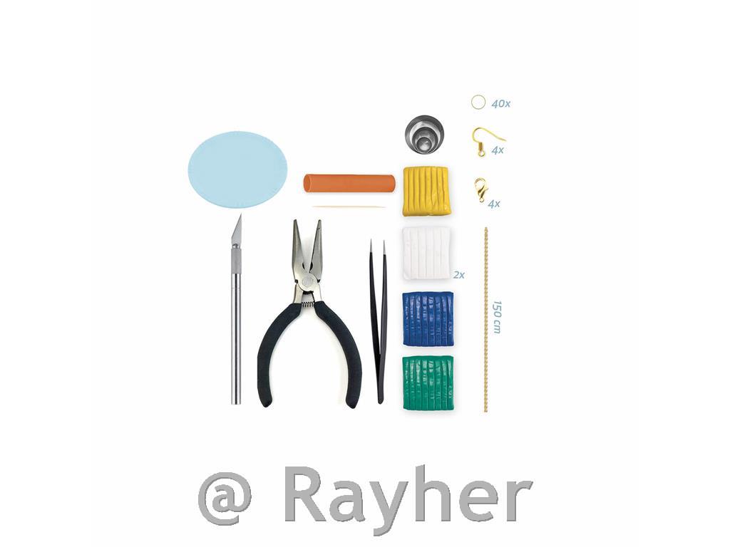 Set creativo Atelier de bijoux, Gioielliin pasta polimerica