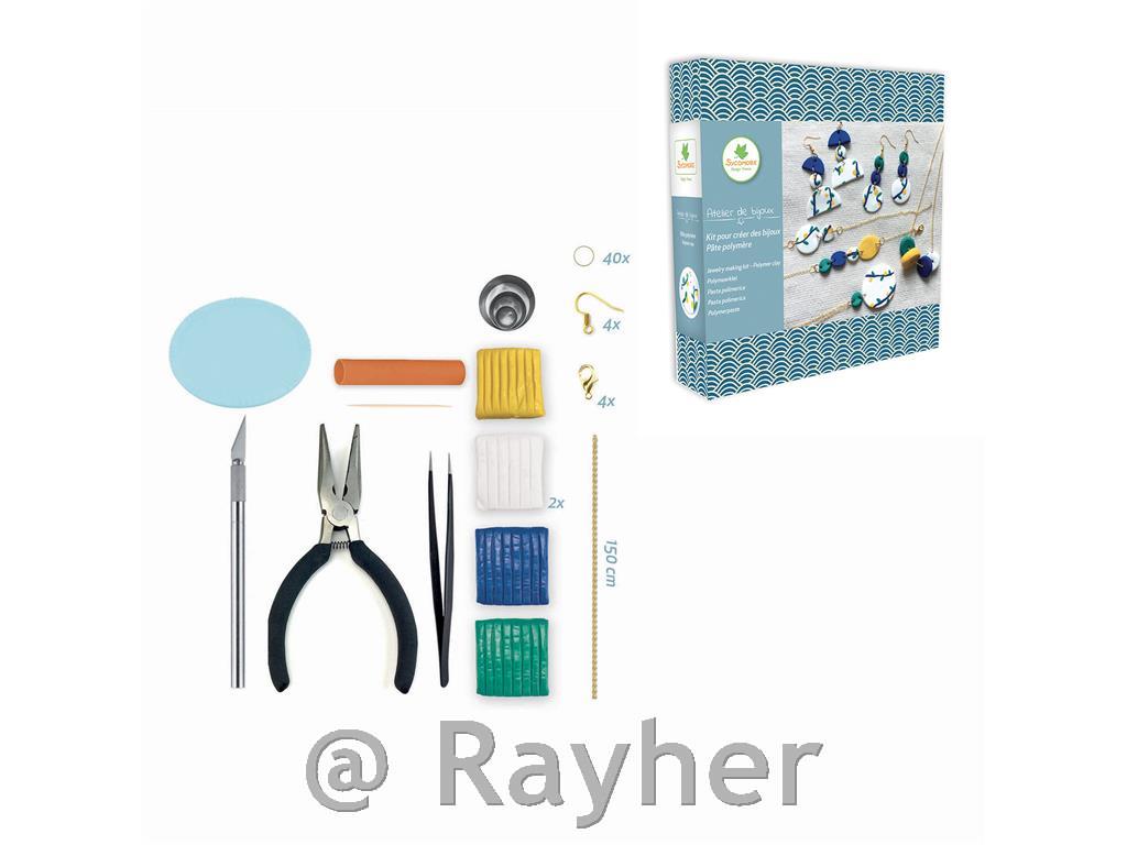 Set creativo Atelier de bijoux, Gioielliin pasta polimerica