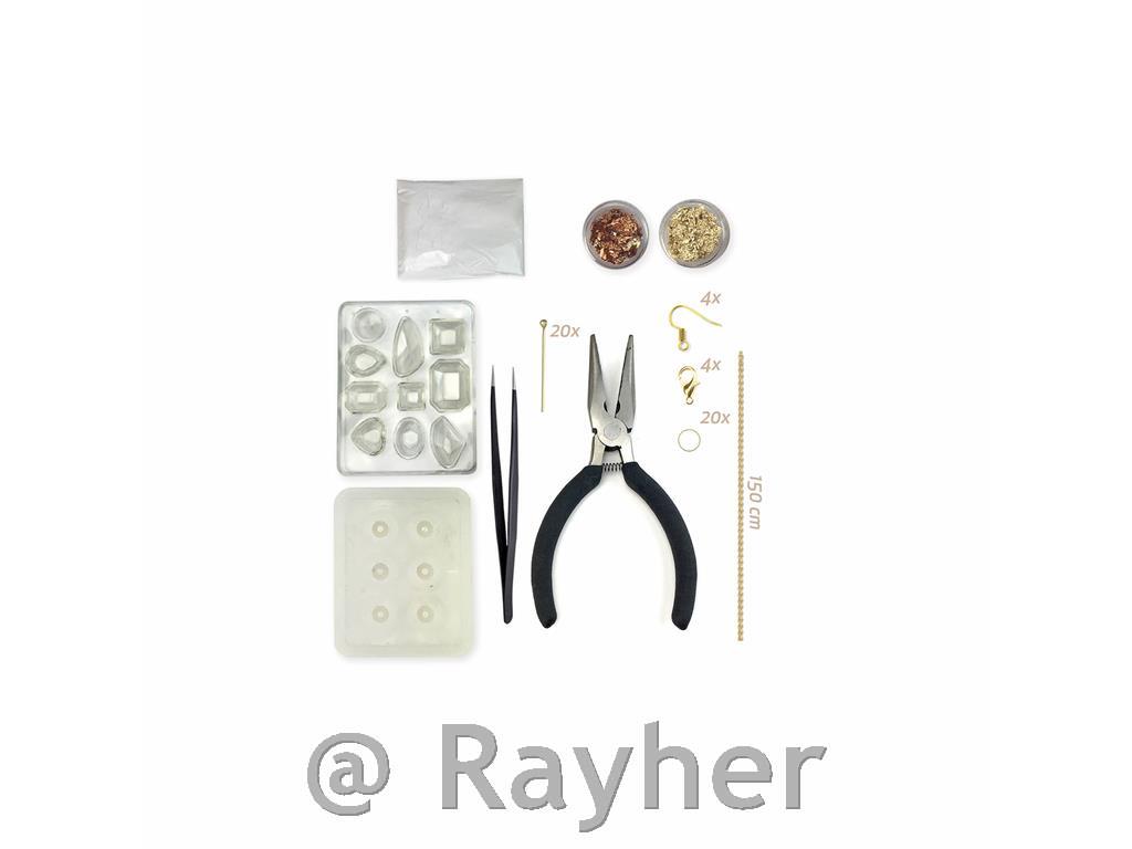 Set creativo Atelier de bijoux, Gioielliin cemento creativo