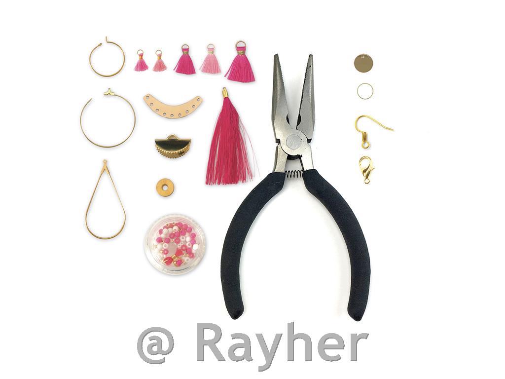 Set creativo Atelier de bijoux, Gioiellipompon