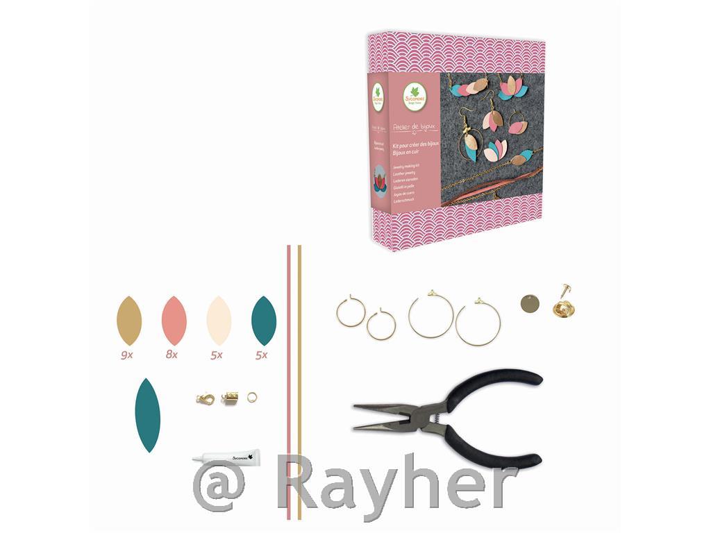 Set creativo Atelier de bijoux, Gioielliin pelle