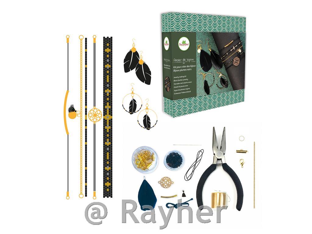 Ustvarjalni set Atelier de bijoux, Nakit iz peres