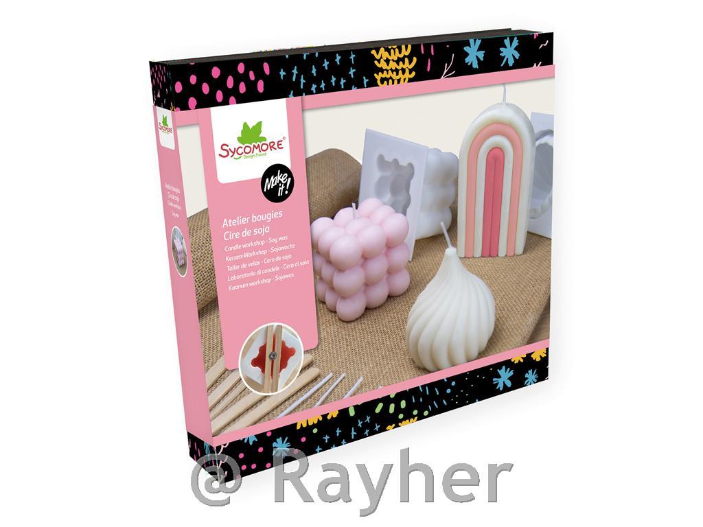 Set creativo Make It, Realizzazione di candele in cera di soia