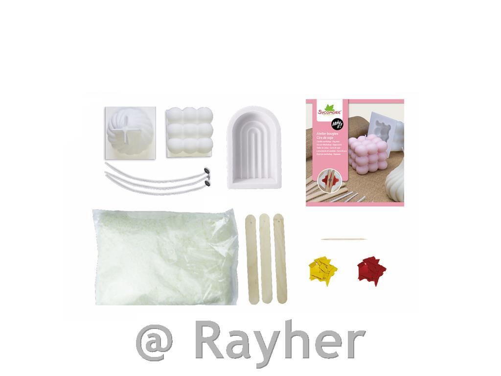 Set creativo Make It, Realizzazione di candele in cera di soia