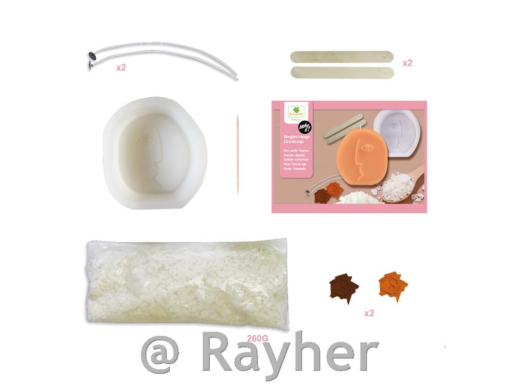 Set creativo Make It, Candele Face