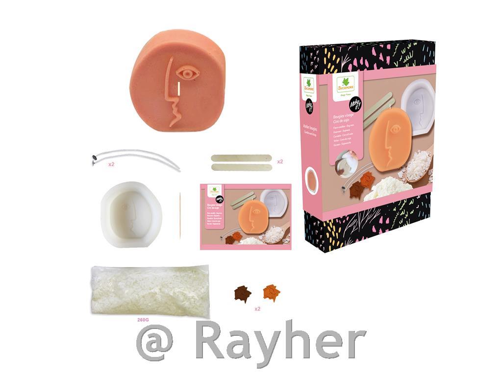 Set creativo Make It, Candele Face