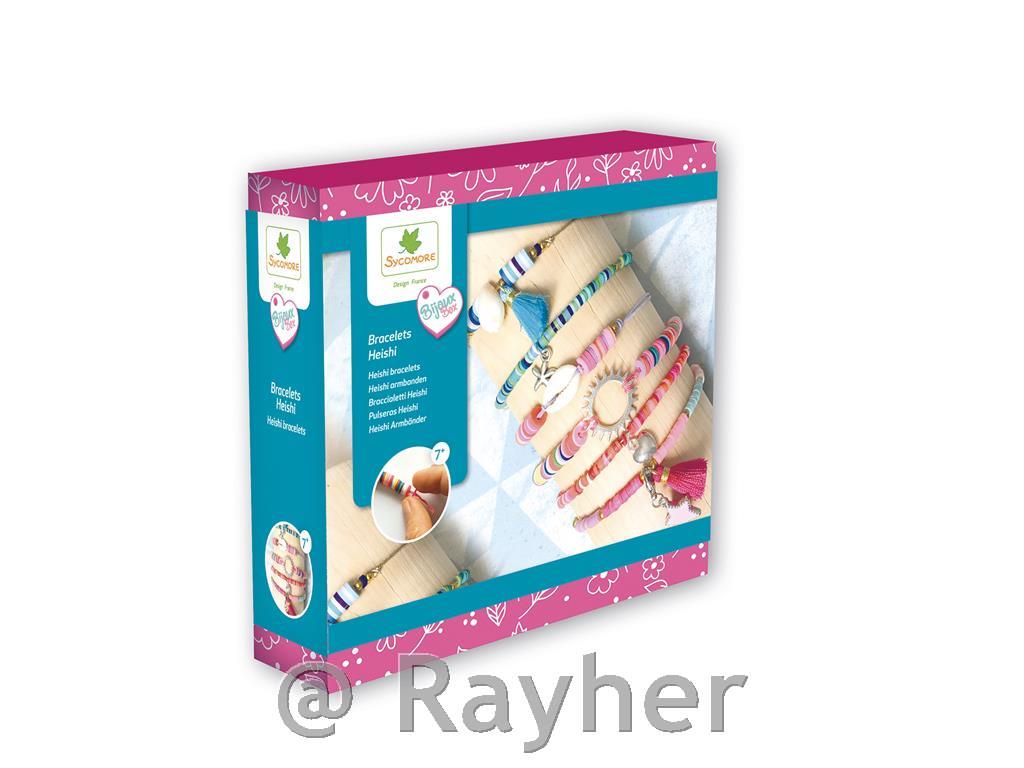 Set creativo Bijoux Box, Braccialetti Heishi