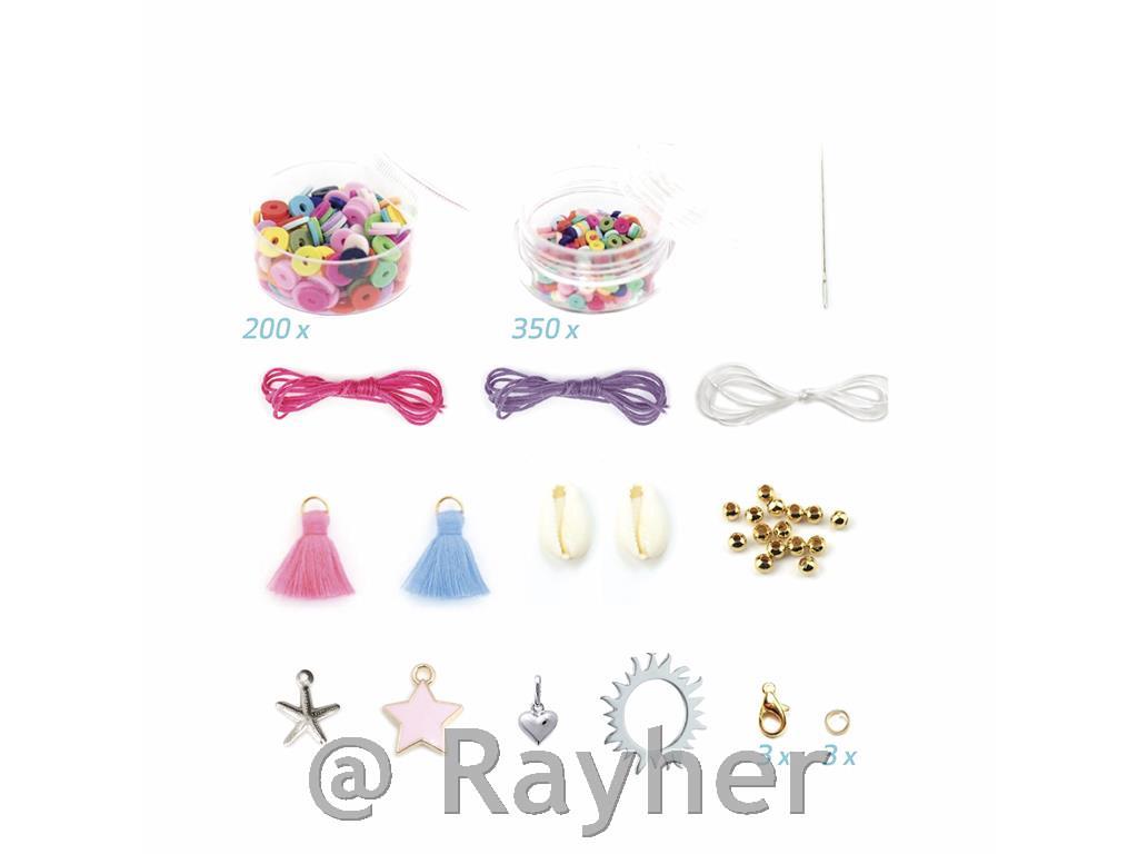 Set creativo Bijoux Box, Braccialetti Heishi