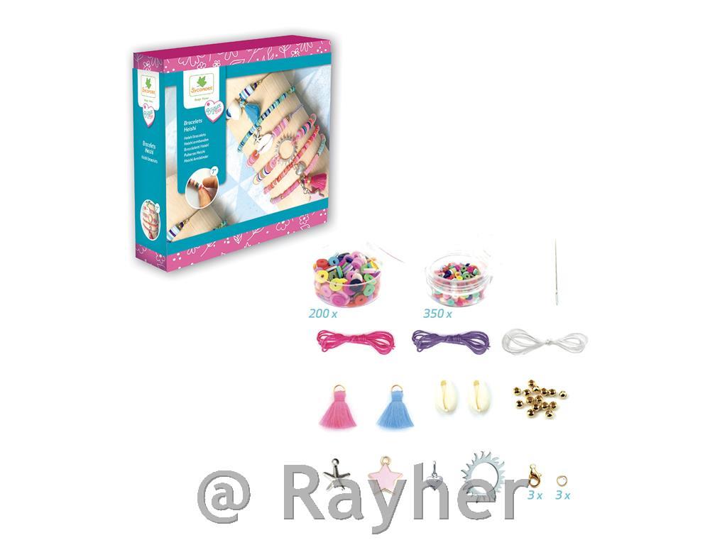 Set creativo Bijoux Box, Braccialetti Heishi