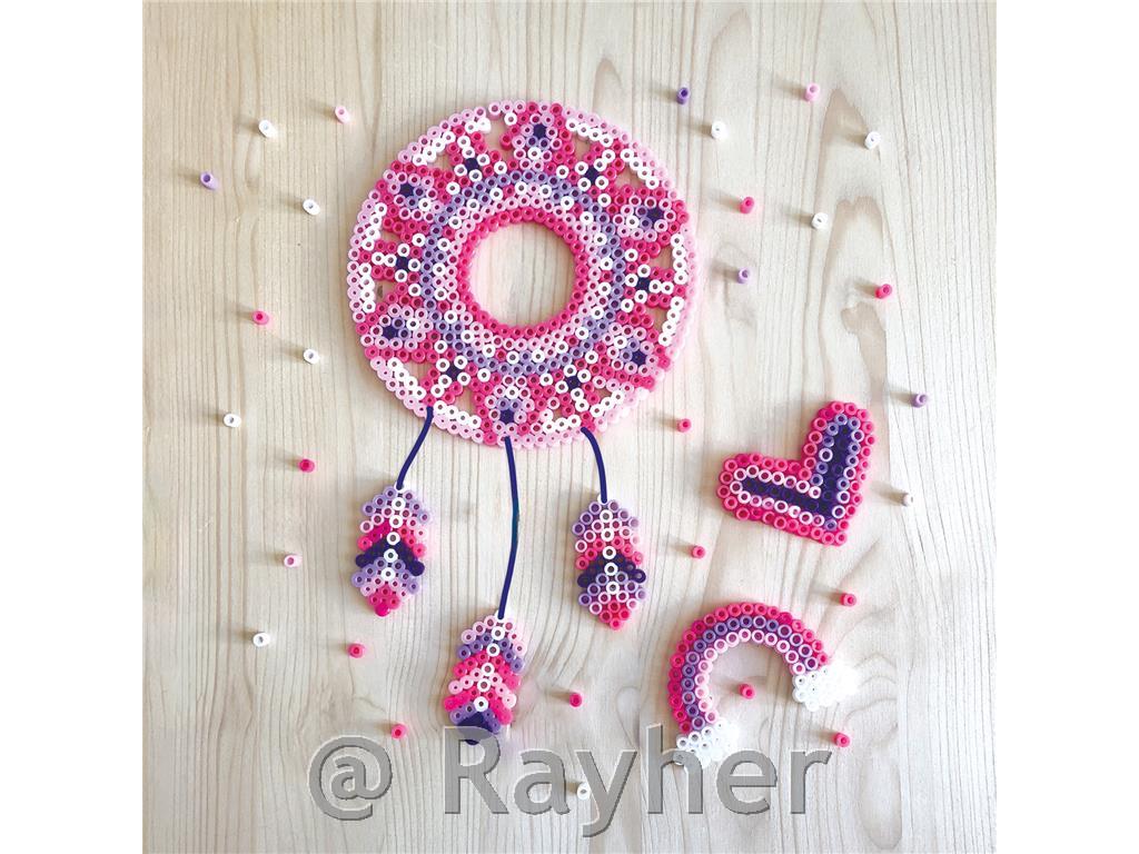 Set creativo Lovely Box, Acchiappasognicon perline da stirare