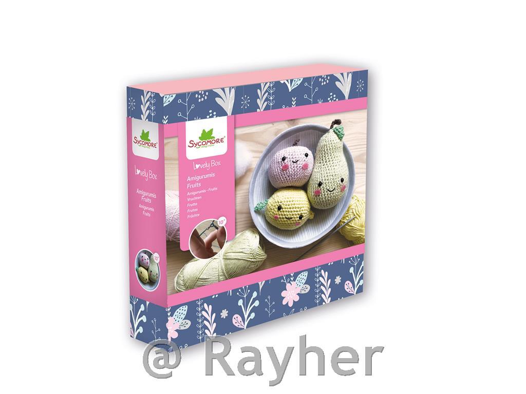 Set creativo Lovely Box, Amigurumi animali fruttati