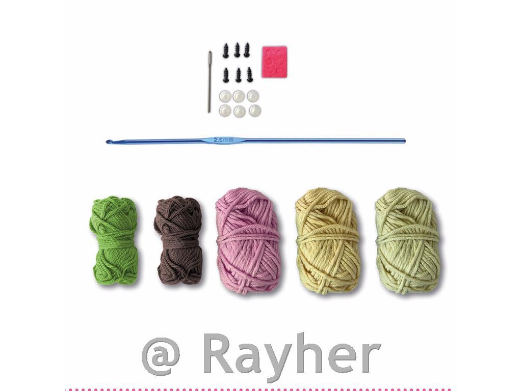 Set creativo Lovely Box, Amigurumi animali fruttati