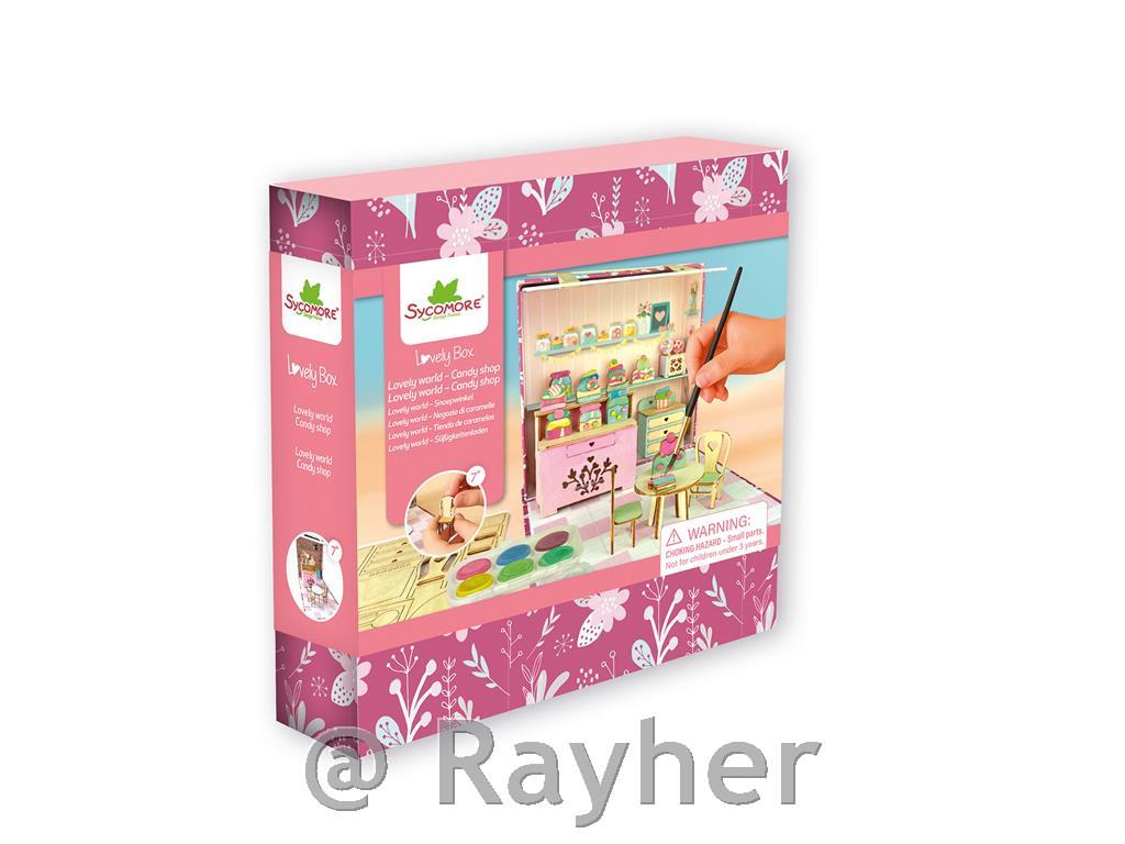 Set creativo Lovely Box, Negozio Candy Shop