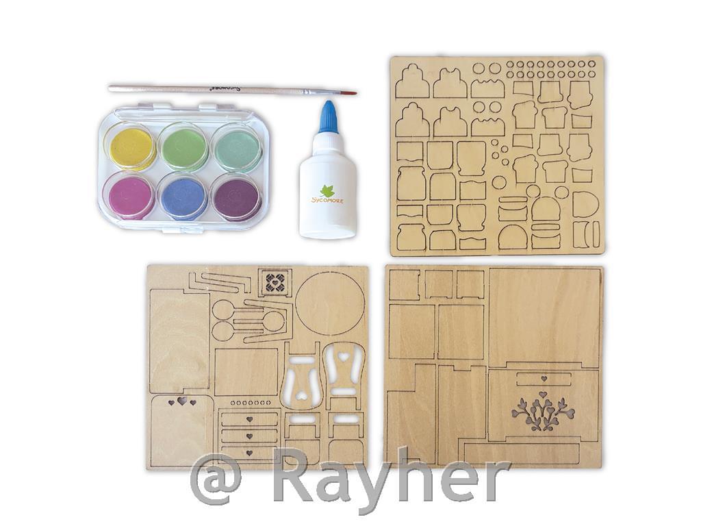 Set creativo Lovely Box, Negozio Candy Shop