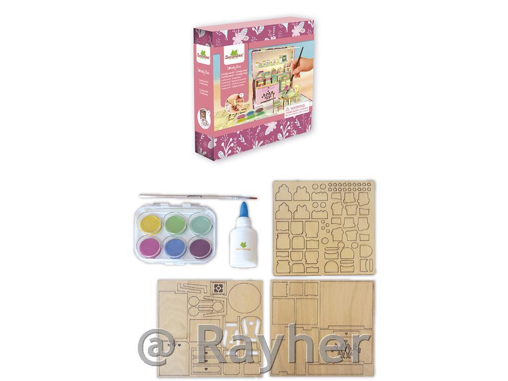 Set creativo Lovely Box, Negozio Candy Shop