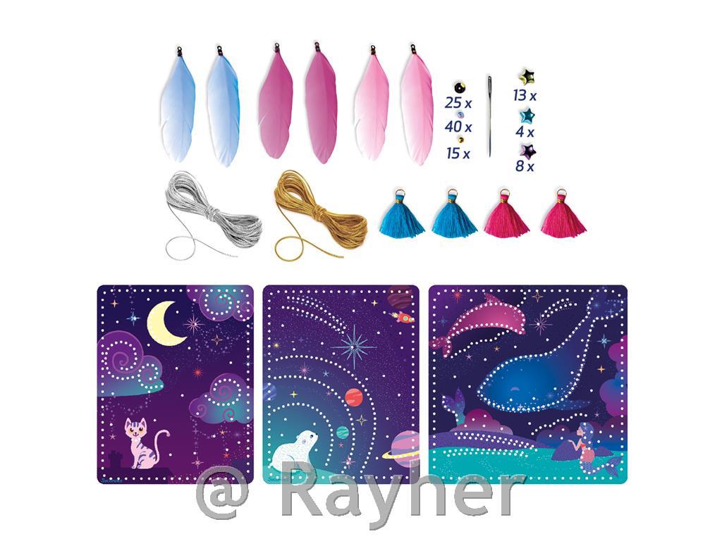 Set creativo Lovely Box, Ricamo dorato