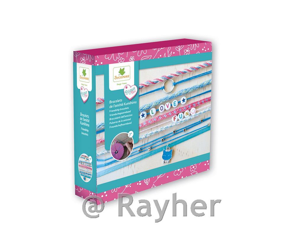 Set creativo Bijoux Box, Braccialetto dell’amicizia