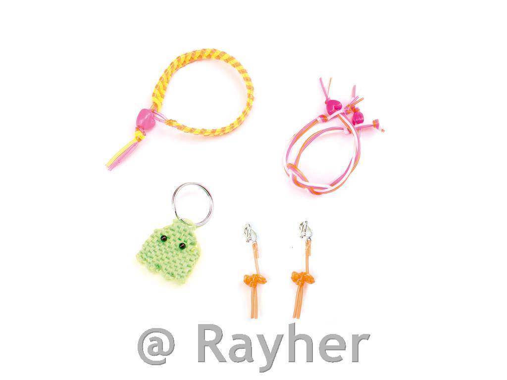 Set creativo Lovely Box, Gioielli Scoubidou magici