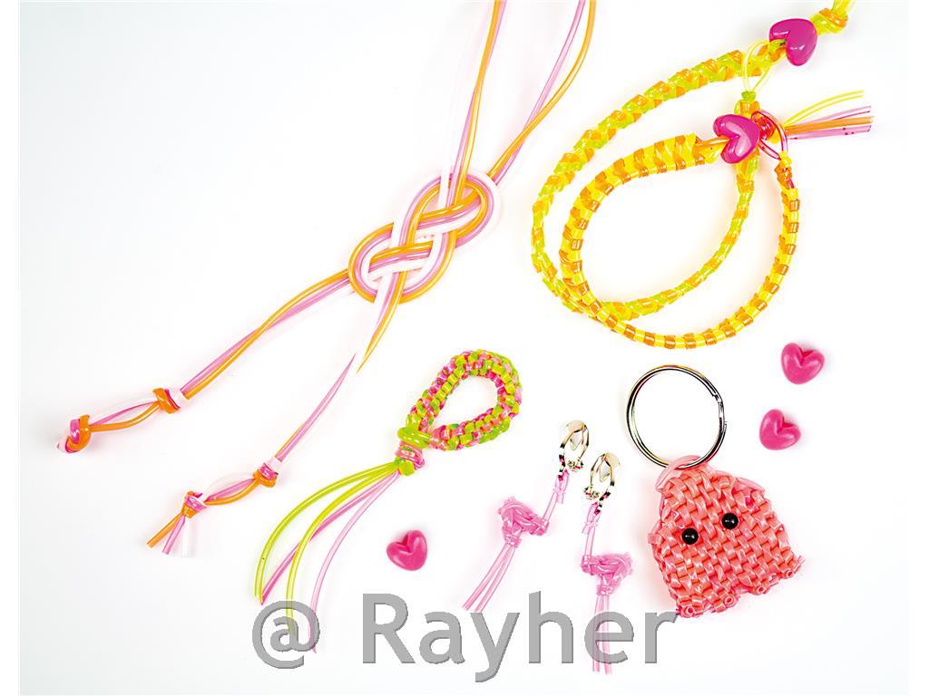 Set creativo Lovely Box, Gioielli Scoubidou magici