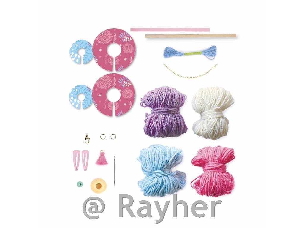 Set creativo Lovely Box, Realizziamo pompon