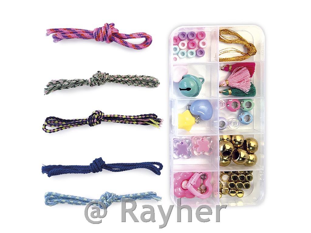 Set creativo Bijoux Box, Gioielli con cordini