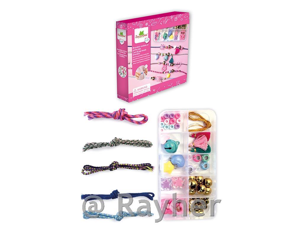 Set creativo Bijoux Box, Gioielli con cordini