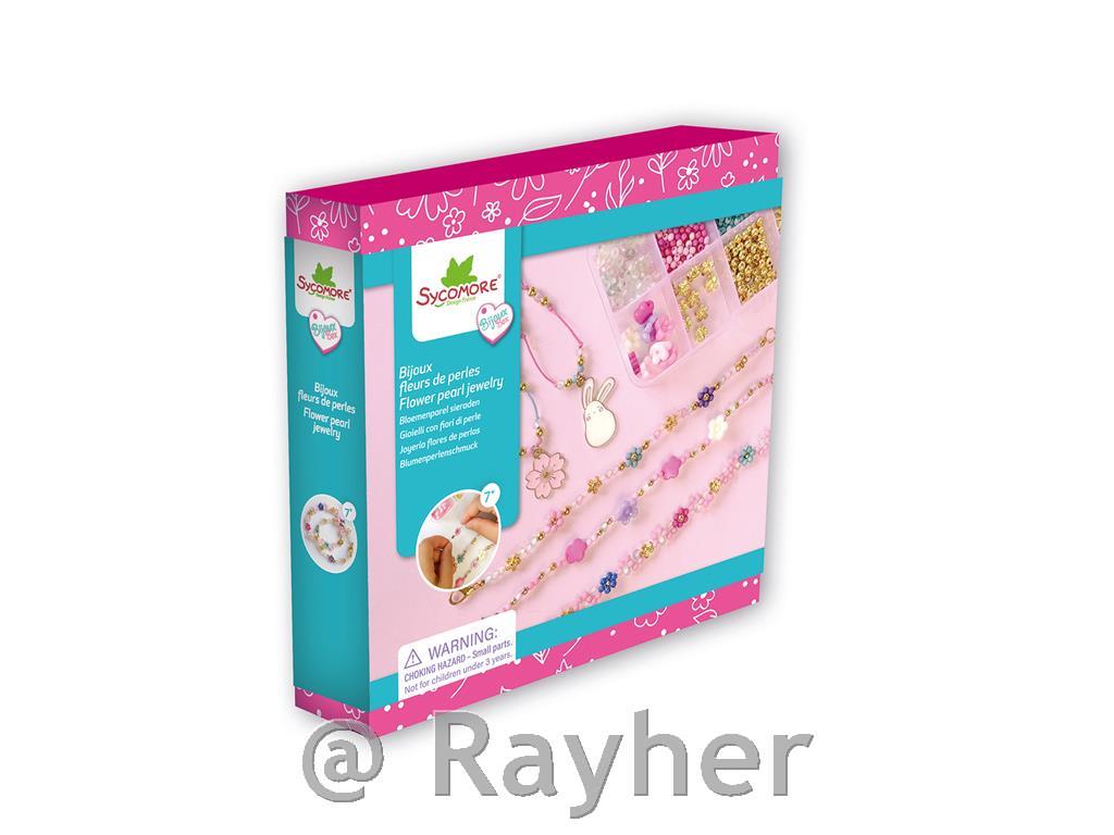 Set creativo Bijoux Box, Gioielli floreali