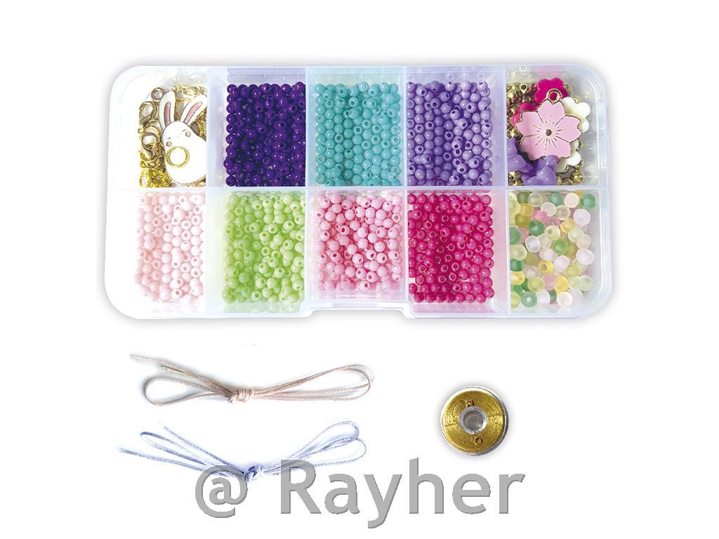 Set creativo Bijoux Box, Gioielli floreali