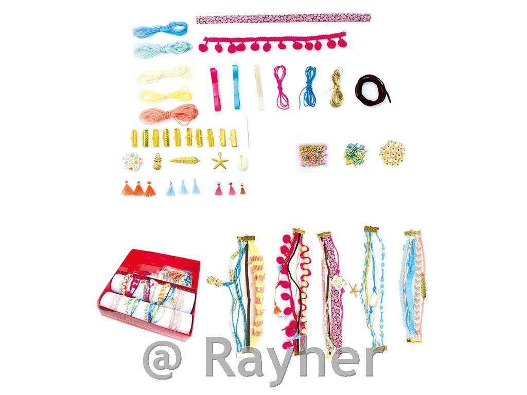 Set creativo Bijoux Box, Braccialetti multistrato