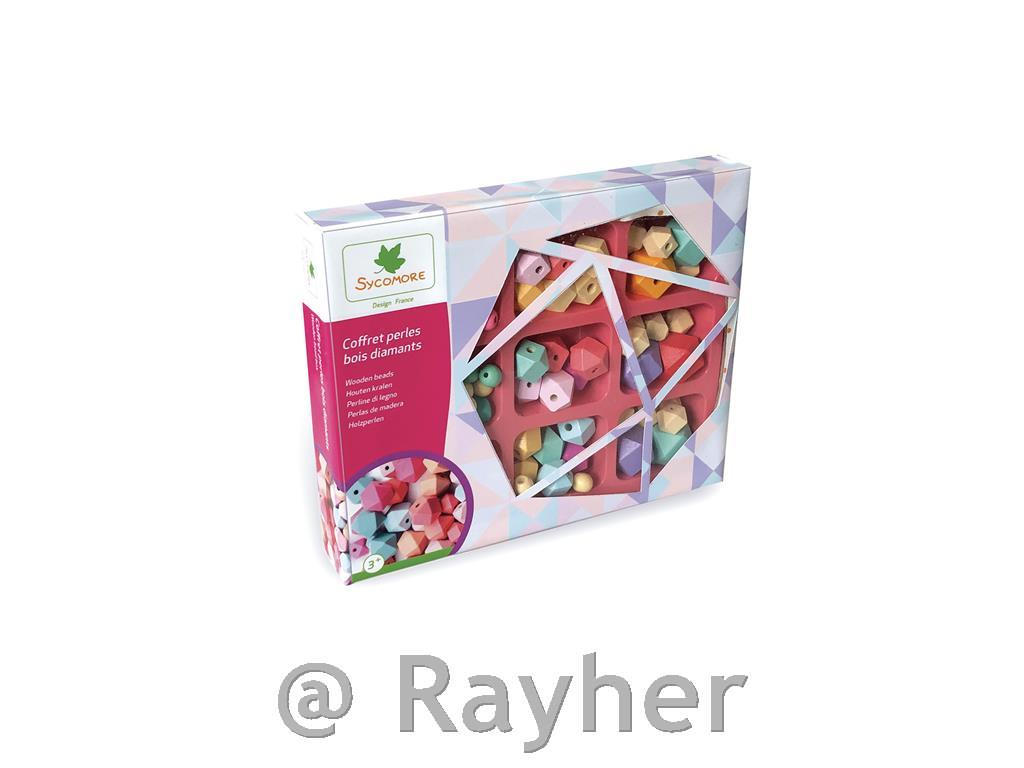 Set creativo, Perle in legno, Diamante
