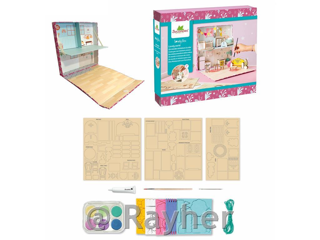 Set creativo Lovely Box, La mia casetta