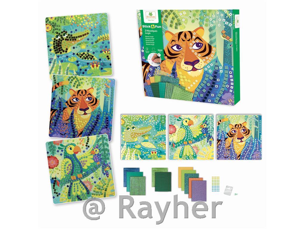 Set creativo Stick'N Fun Mosaico, Nellagiungla