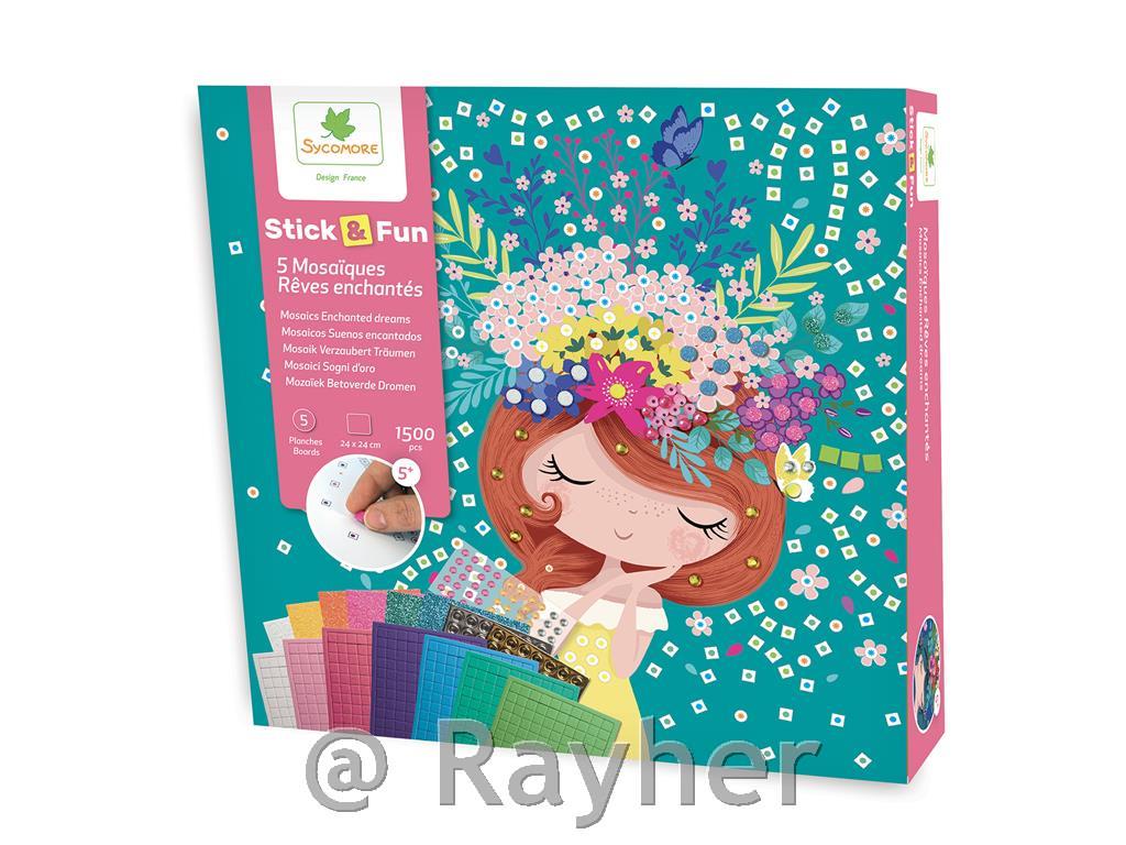 Set creativo Stick'N Fun Mosaico, Sognimagici