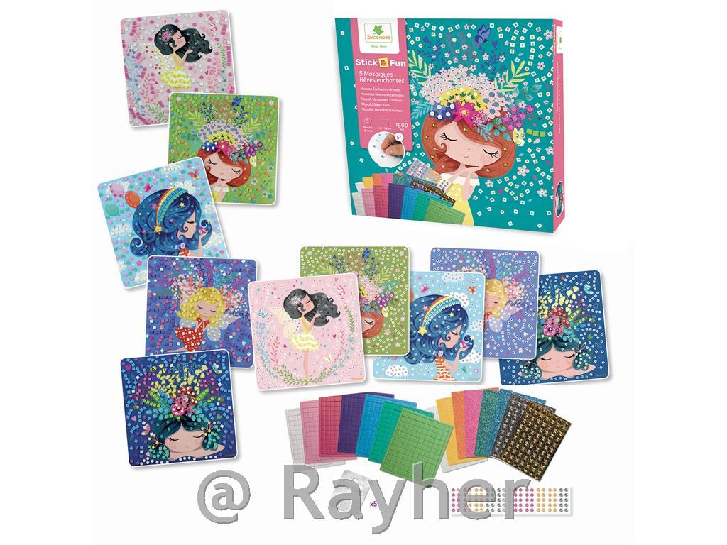 Set creativo Stick'N Fun Mosaico, Sognimagici