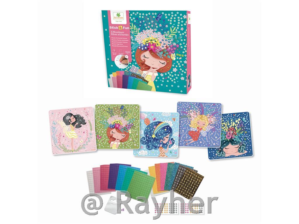 Set creativo Stick'N Fun Mosaico, Sognimagici