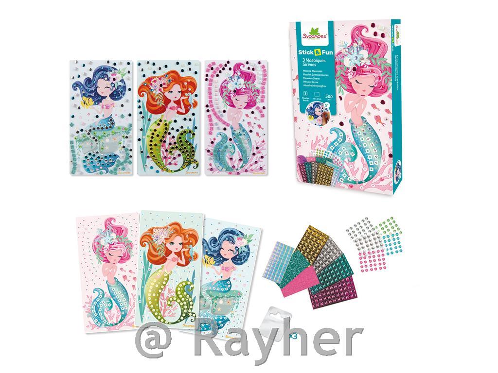 Set creativo Stick'N Fun Mosaico, Sirena