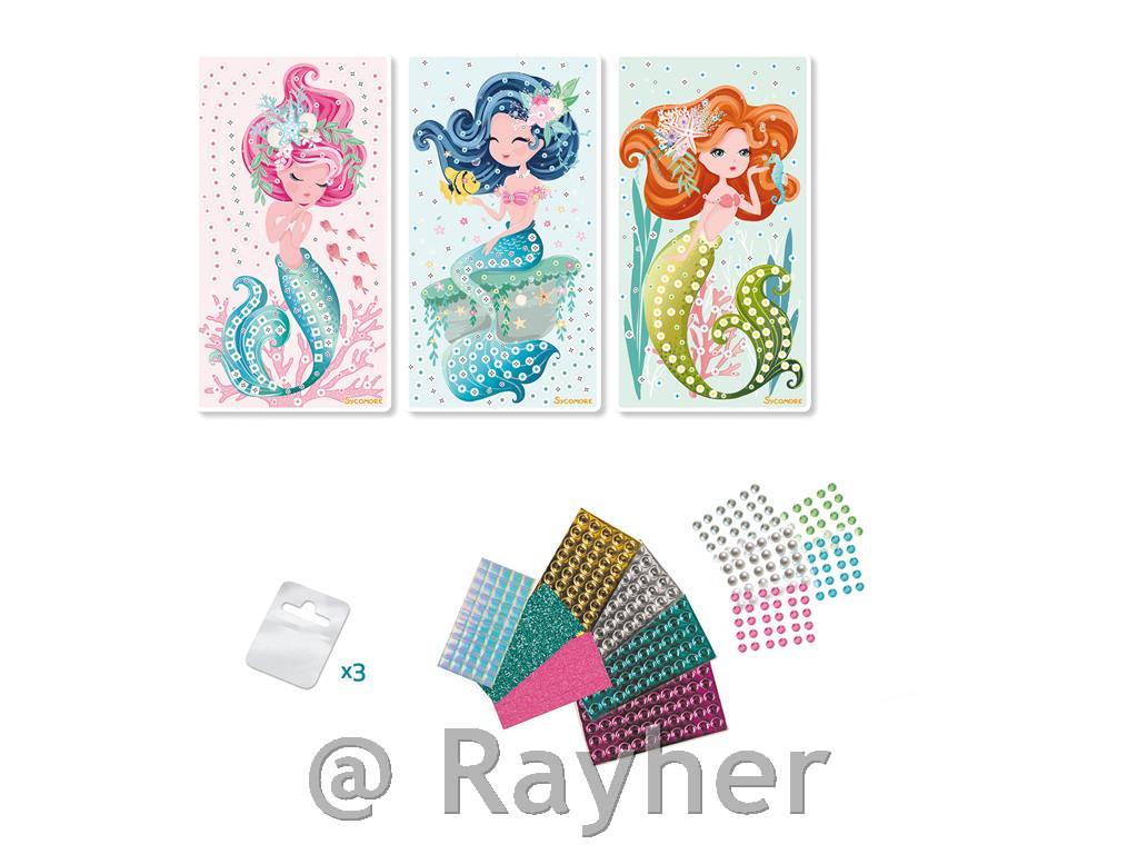 Set creativo Stick'N Fun Mosaico, Sirena