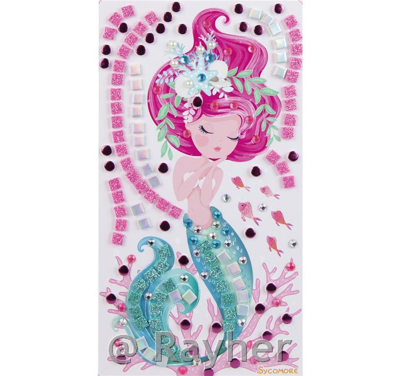 Set creativo Stick'N Fun Mosaico, Sirena