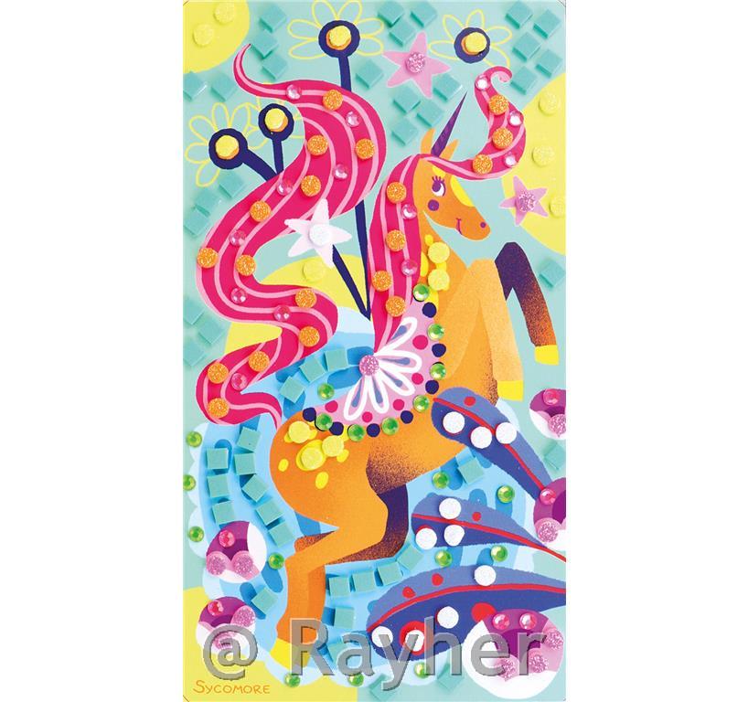 Set creativo Stick'N Fun Mosaico, Unicorno