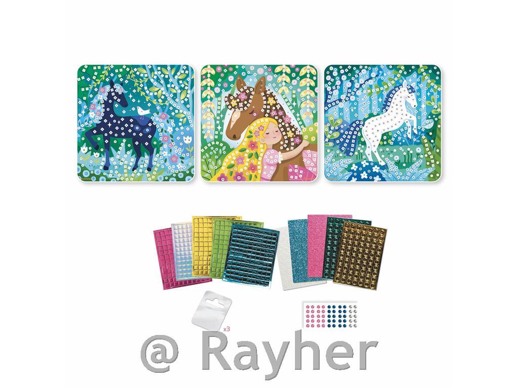 Set creativo Stick'N Fun Mosaico, Cavalli