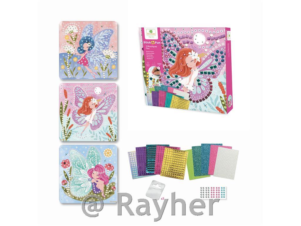 Set creativo Stick'N Fun Mosaico, Fate