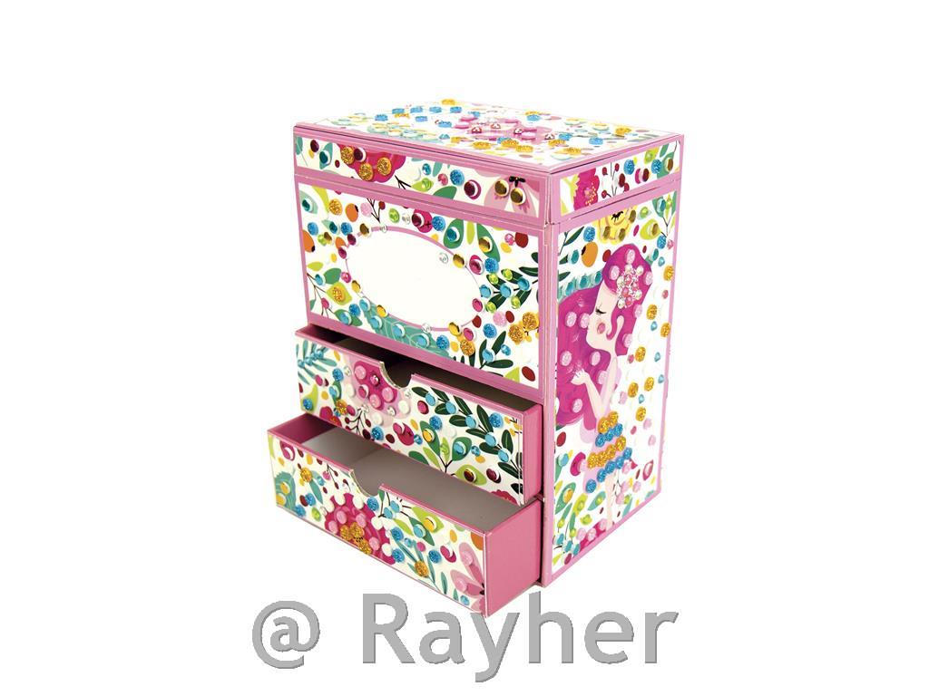 Set creativo Stick'N Fun – 3D Mosaico, Scatola portagioie