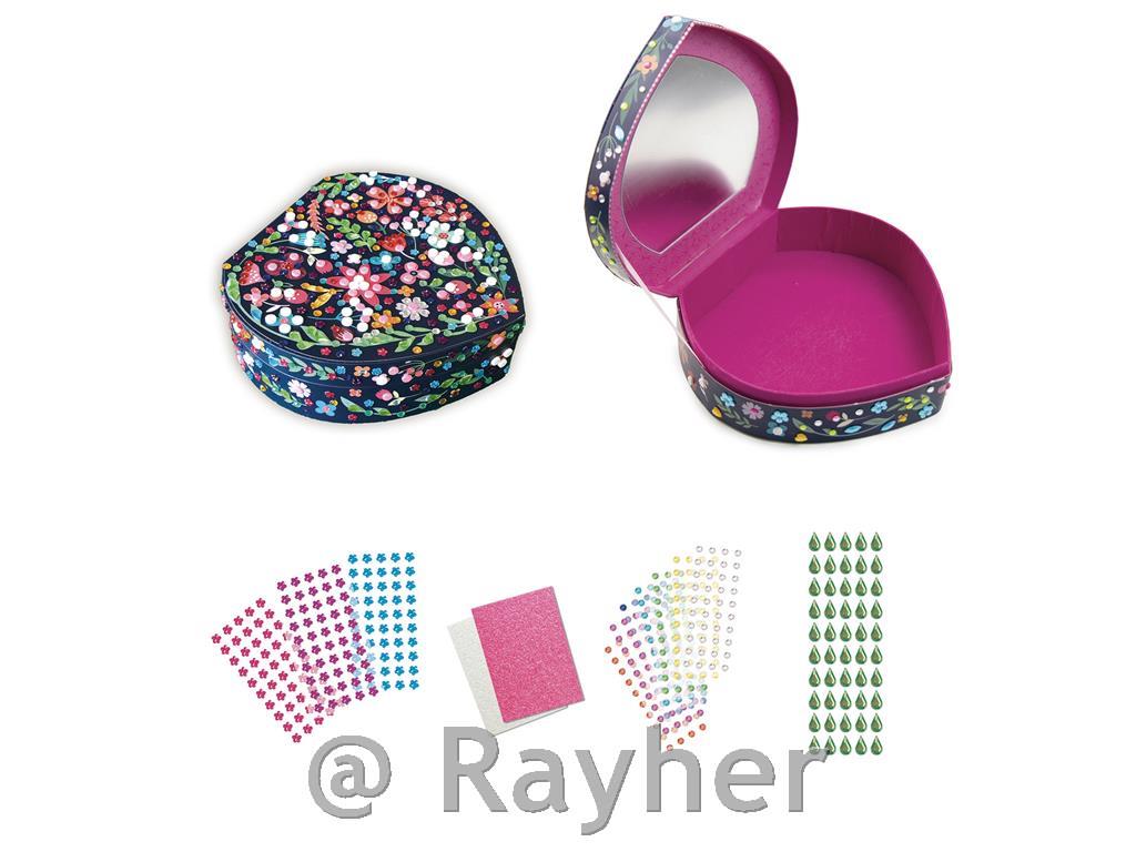 Set creativo Stick'N Fun – 3D Mosaico, Scatola cuore