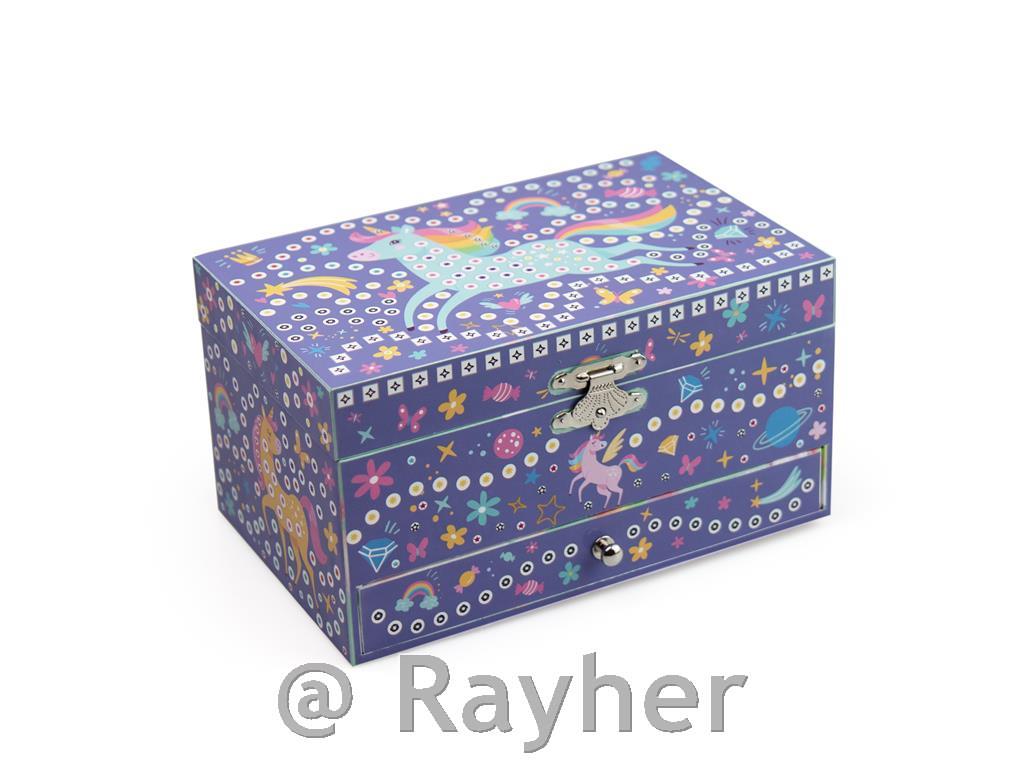 Set creativo Stick'N Fun – 3D Mosaico, Carillon unicorno