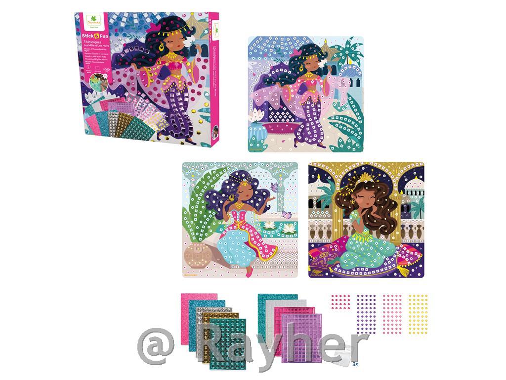 Set creativo Stick'N Fun Mosaico, Fiabe