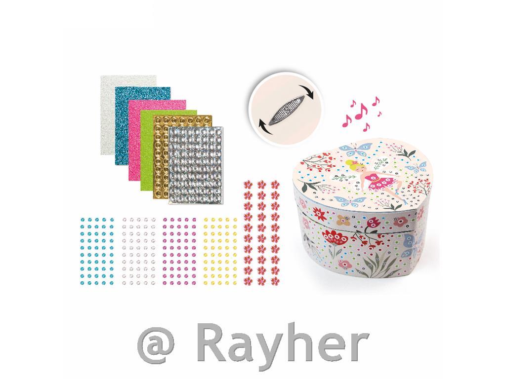 Set creativo Stick'N Fun – 3D Mosaico, Carillon cuore