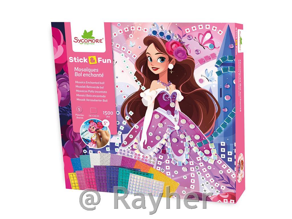 Set creativo Stick'N Fun Mosaico, Danzamagica