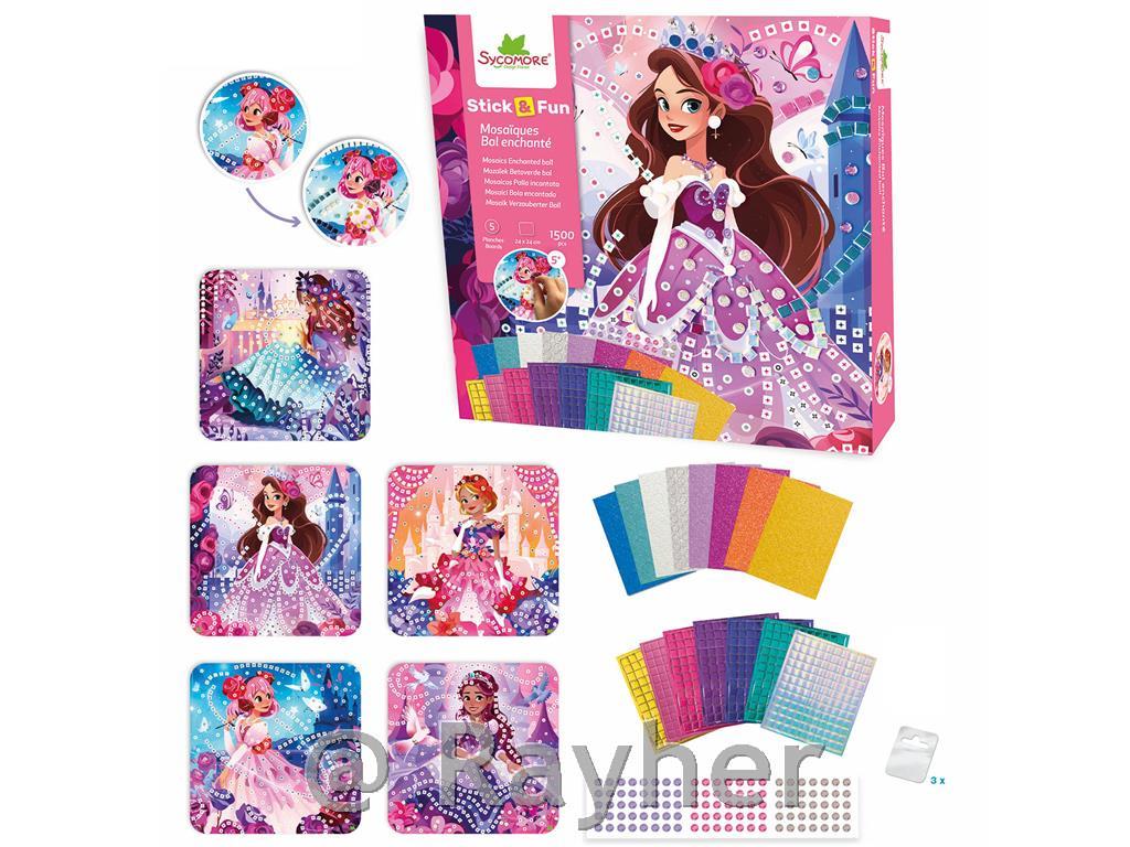 Set creativo Stick'N Fun Mosaico, Danzamagica