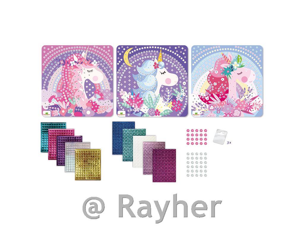 Set creativo Stick'N Fun Mosaico, Unicorno